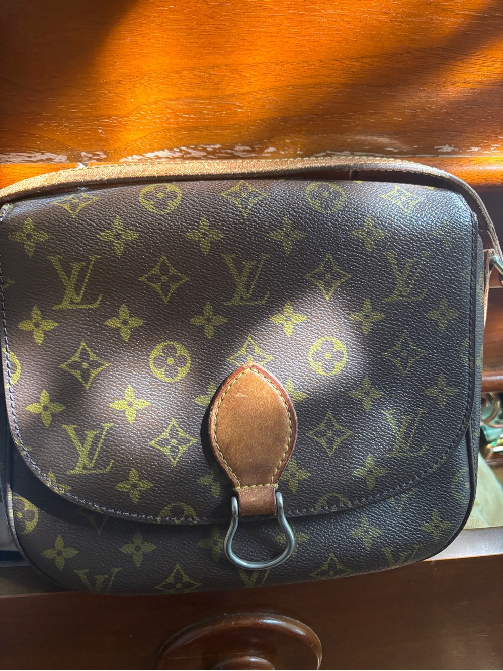 Louis Vuitton Monogram St Cloud Bag vintage